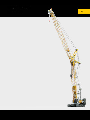 Lánctalpas daruk - rácsos gém Liebherr LR 1110