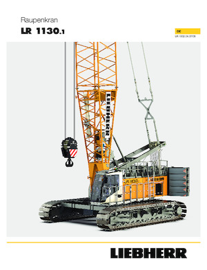 Lánctalpas daruk - rácsos gém Liebherr LR 1130.1