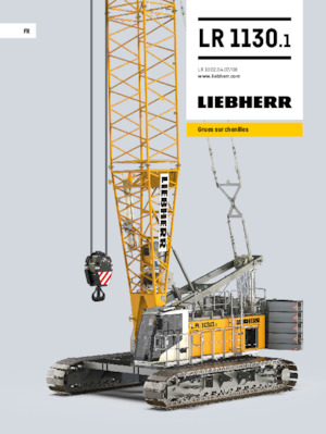 Lánctalpas daruk - rácsos gém Liebherr LR 1130.1