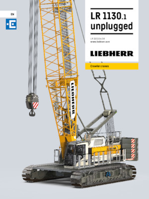 Lánctalpas daruk - rácsos gém Liebherr LR 1130.1 Unplugged 