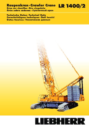 Lánctalpas daruk - rácsos gém Liebherr LR 1400/2