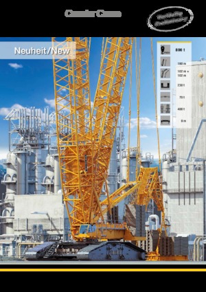 Lánctalpas daruk - rácsos gém Liebherr LR 1800-1.0