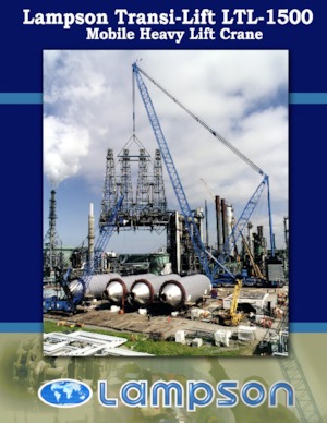 Lánctalpas daruk - rácsos gém Lampson LTL-1500