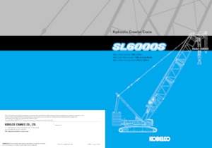 Lánctalpas daruk - rácsos gém Kobelco SL6000S