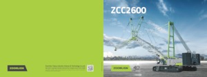 Lánctalpas daruk - rácsos gém Zoomlion ZCC2600