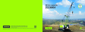 Lánctalpas daruk - rácsos gém Zoomlion ZCC600V