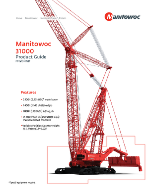 Lánctalpas daruk - rácsos gém Manitowoc 31000 E