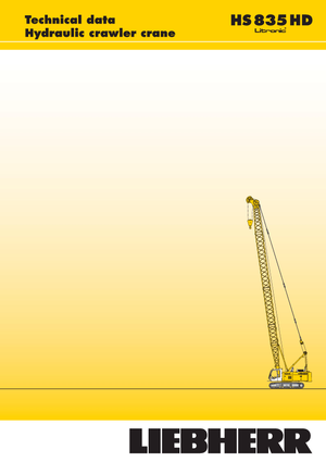 Lánctalpas daruk - rácsos gém Liebherr HS 835 HD Litr.