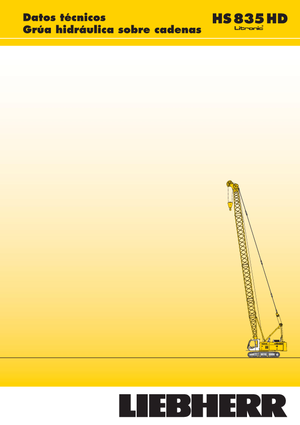 Lánctalpas daruk - rácsos gém Liebherr HS 835 HD Litr.