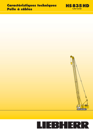 Lánctalpas daruk - rácsos gém Liebherr HS 835 HD Litr.