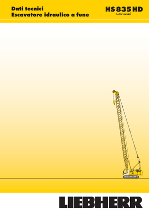 Lánctalpas daruk - rácsos gém Liebherr HS 835 HD Litr.