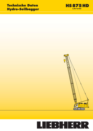 Lánctalpas daruk - rácsos gém Liebherr HS 875 HD Litr.