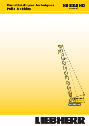 Lánctalpas daruk - rácsos gém Liebherr HS 885 HD Litr.