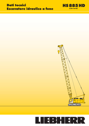 Lánctalpas daruk - rácsos gém Liebherr HS 885 HD Litr.
