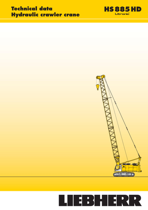 Lánctalpas daruk - rácsos gém Liebherr HS 885 HD Litr.