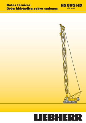 Lánctalpas daruk - rácsos gém Liebherr HS 895 HD