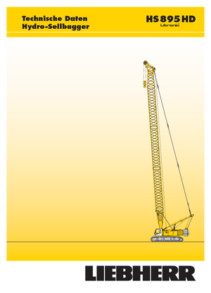 Lánctalpas daruk - rácsos gém Liebherr HS 895 HD