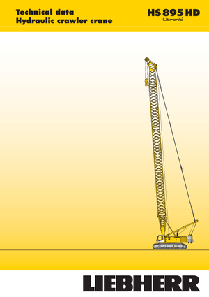 Lánctalpas daruk - rácsos gém Liebherr HS 895 HD