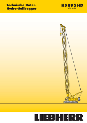 Lánctalpas daruk - rácsos gém Liebherr HS 895 HD
