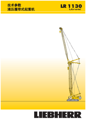 Lánctalpas daruk - rácsos gém Liebherr LR 1110