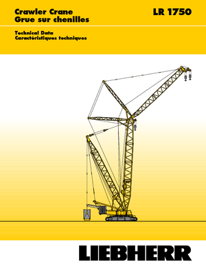 Lánctalpas daruk - rácsos gém Liebherr LR 1750