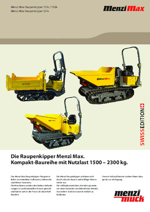 Lánctalpas dömperek Menzi 23rk