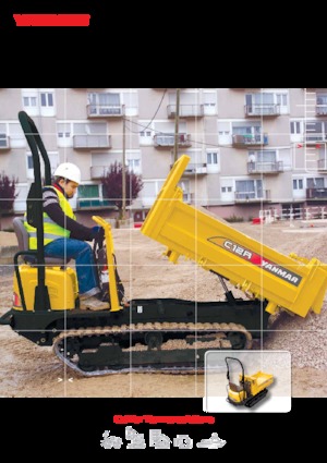 Lánctalpas dömperek Yanmar C 12 RB