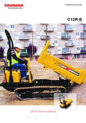 Lánctalpas dömperek Yanmar C 12 RB