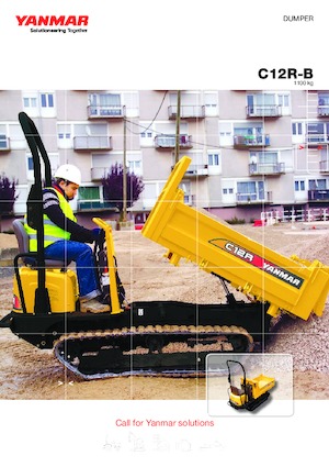 Lánctalpas dömperek Yanmar C 12 RB