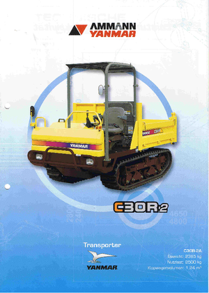 Lánctalpas dömperek Yanmar C 30 R 2 B