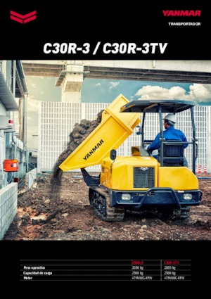 Lánctalpas dömperek Yanmar C30R-3 