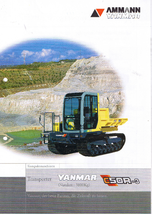 Lánctalpas dömperek Yanmar C 50 R 3