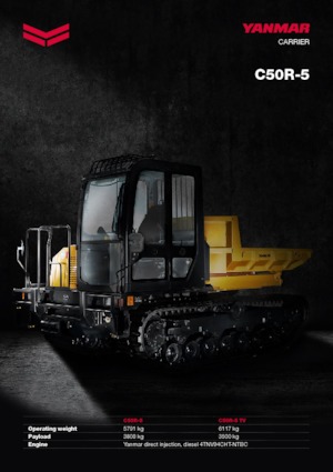 Lánctalpas dömperek Yanmar C 50 R 5