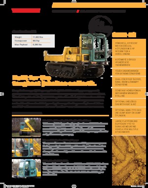 Lánctalpas dömperek Yanmar C50R-3C