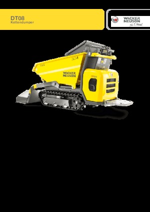 Lánctalpas dömperek Wacker Neuson DT08