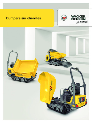 Lánctalpas dömperek Wacker Neuson DT10