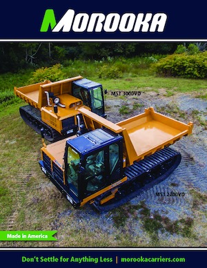 Lánctalpas dömperek Morooka MST 300 VD