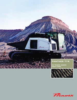 Lánctalpas dömperek Prinoth Panther T7R