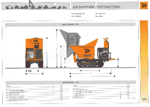 Lánctalpas dömperek JCB TD 10