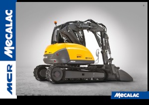 Lánctalpas kotrók Mecalac 10MCR