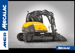 Lánctalpas kotrók Mecalac 10MCR