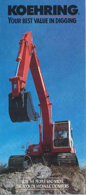 Lánctalpas kotrók Koehring 1066