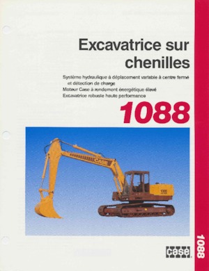Lánctalpas kotrók Case 1088