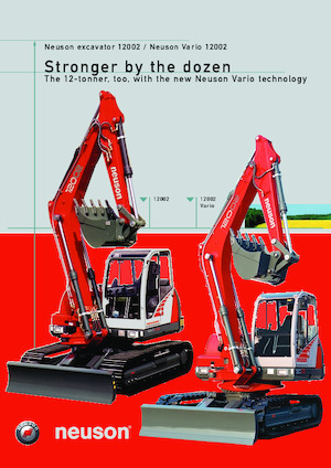 Lánctalpas kotrók Neuson 12002