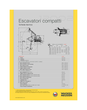Lánctalpas kotrók Wacker Neuson 12002