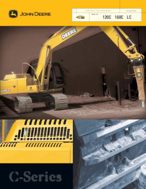 Lánctalpas kotrók John Deere Construction 120C