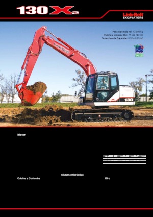 Lánctalpas kotrók Link-Belt 130 X2