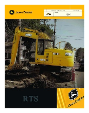 Lánctalpas kotrók John Deere Construction 135C