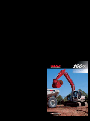 Lánctalpas kotrók Link-Belt 160 LX