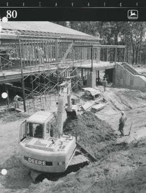 Lánctalpas kotrók John Deere Construction 120